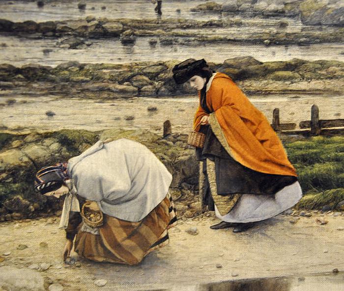 William Dyce Pegwell Bay, Kent - a Recollection of October 5th 1858 oil painting image